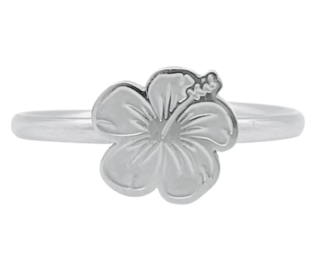Sortija Flor de Maga- plateado