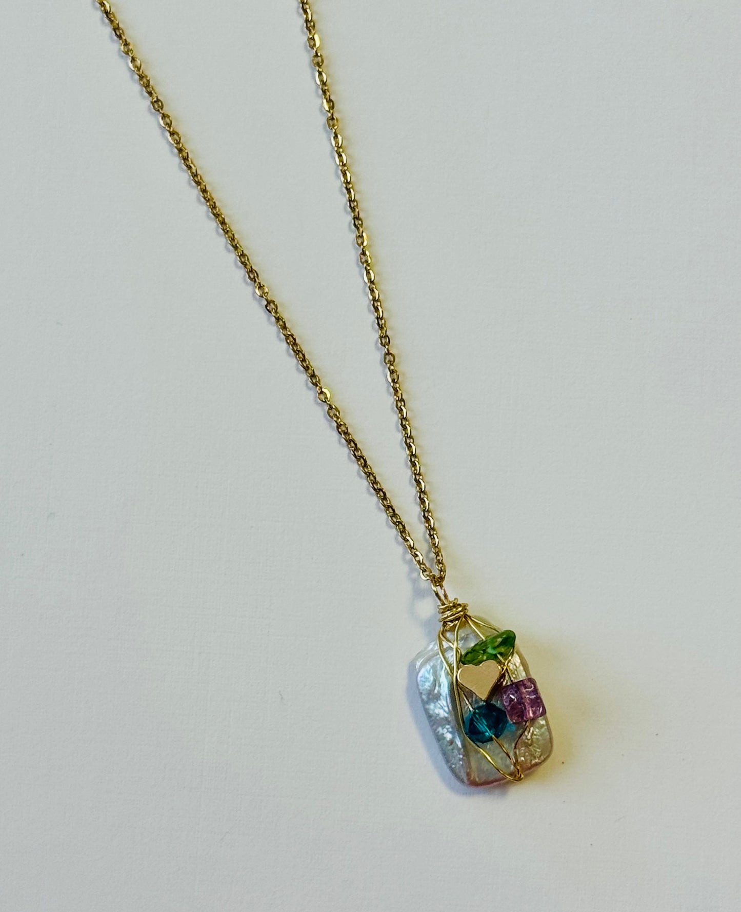 Pendant Perla Barroca Natural