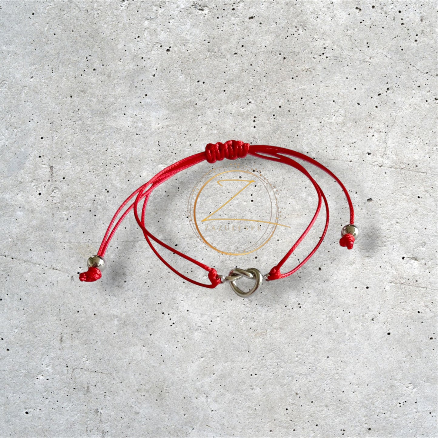 Pulsera nudo Stainless Steel plateado