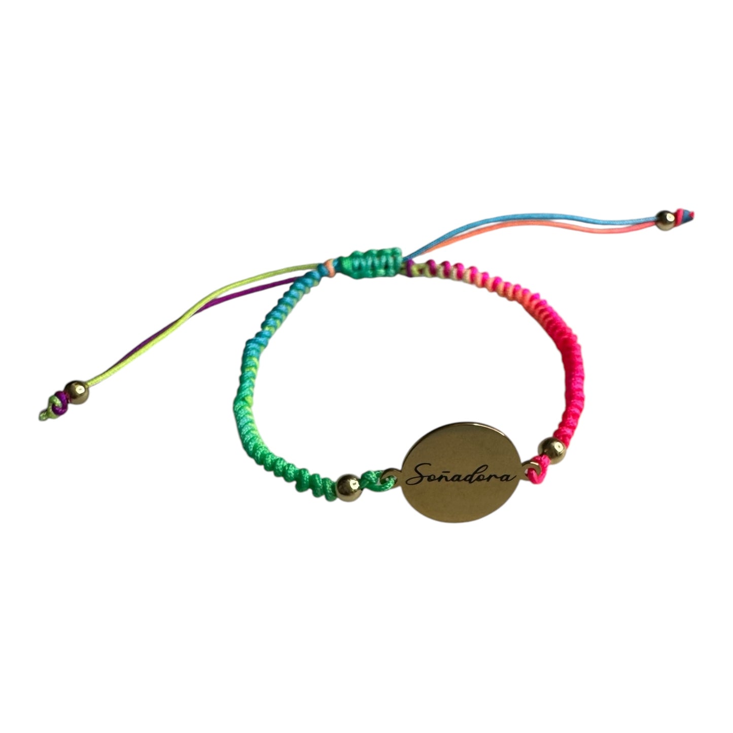 Pulsera soñadora - hilo multicolor