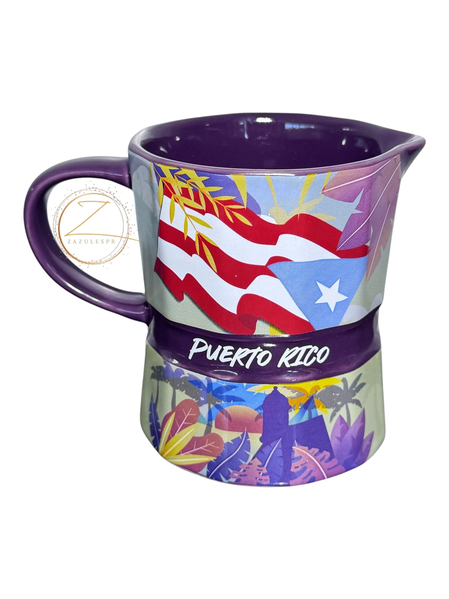 Taza Greca - El Morro - Morado