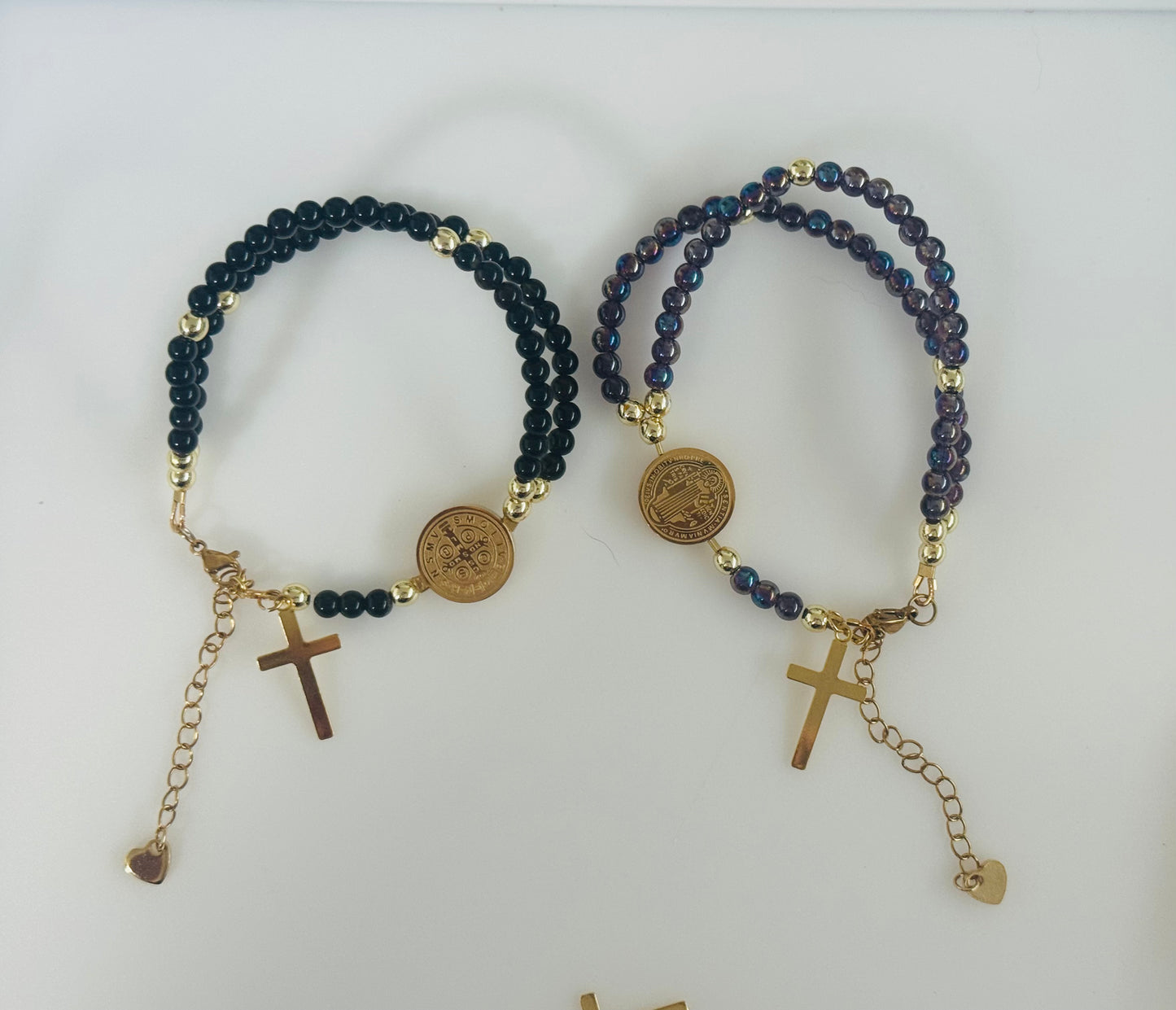 Pulsera Rosario 7 pulgadas con extensiones - Rosary Bracelet