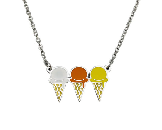 Collar Coco, parcha o piña