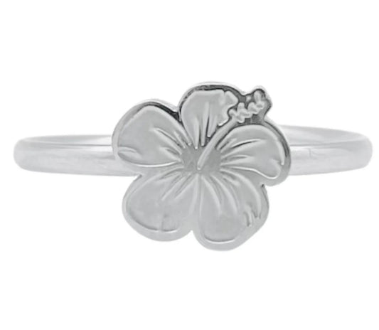 Sortija Flor de Maga- plateado