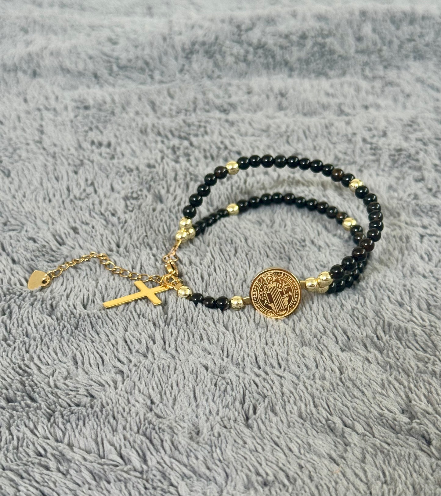 Pulsera Rosario 7 pulgadas con extensiones - Rosary Bracelet